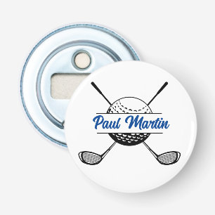 Monogrammed Golf Balls Bottle Opener