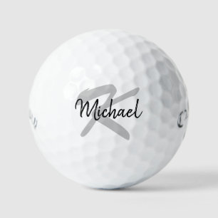 Monogrammed Golf Balls - Personalized Brand Name
