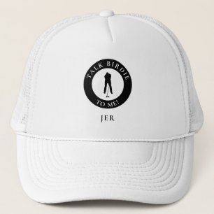 Monogrammed Golf Funny Golfer Cute Saying Custom Trucker Hat