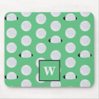 Monogrammed Golfer Hole In One Golf Balls