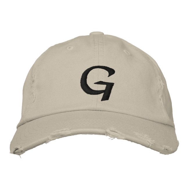MONOGRAMMED HATS (Front)