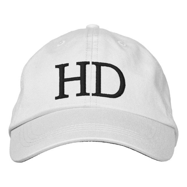 MONOGRAMMED HATS (Front)