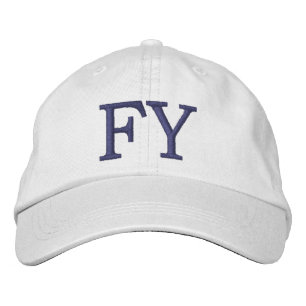 MONOGRAMMED HATS