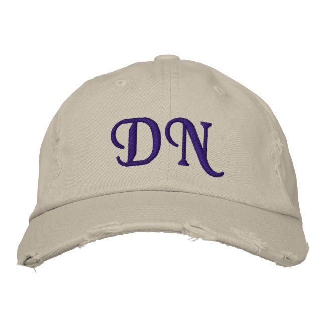 MONOGRAMMED HATS (Front)