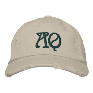 MONOGRAMMED HATS