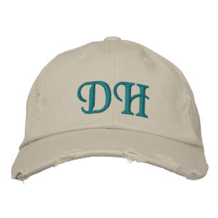 MONOGRAMMED HATS