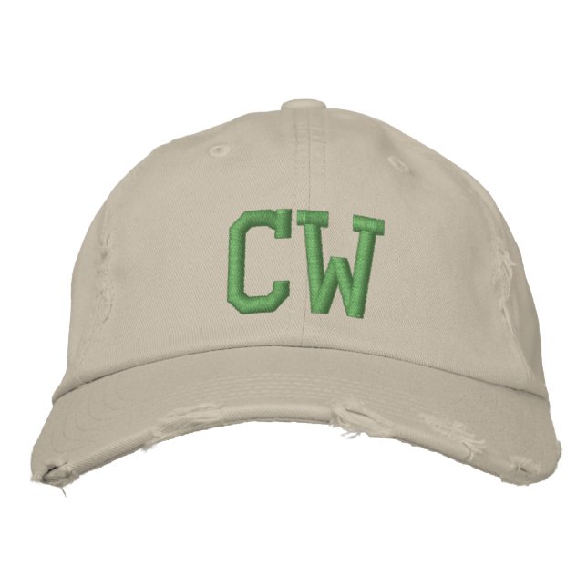 MONOGRAMMED HATS (Front)