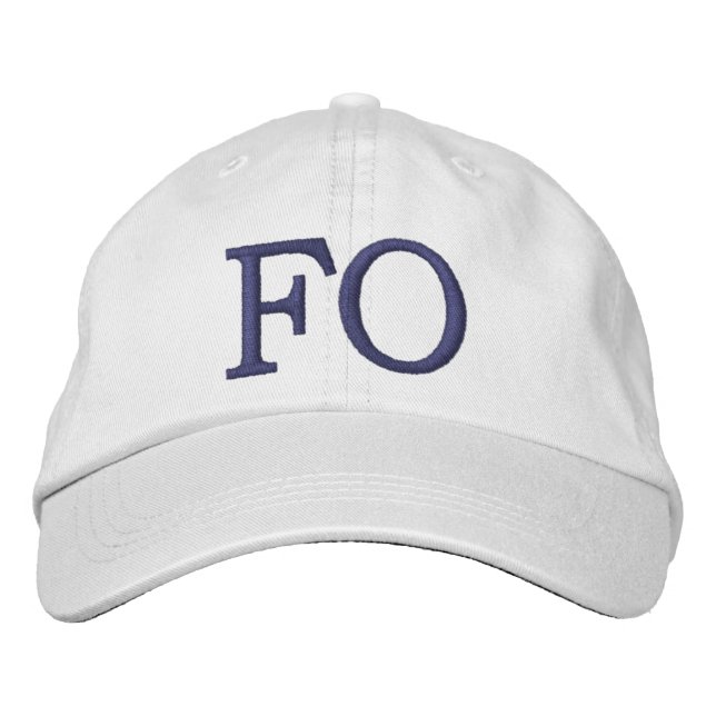 MONOGRAMMED HATS (Front)