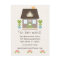 Monogrammed Home Moving Announcement Postcard
