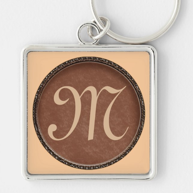 Monogrammed Keychains for Men (Front)