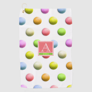 Monogrammed Ladies Golf Cadeaux Golf Serviette