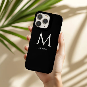 Monogrammed Modern minimal iPhone 16 Pro Max Case