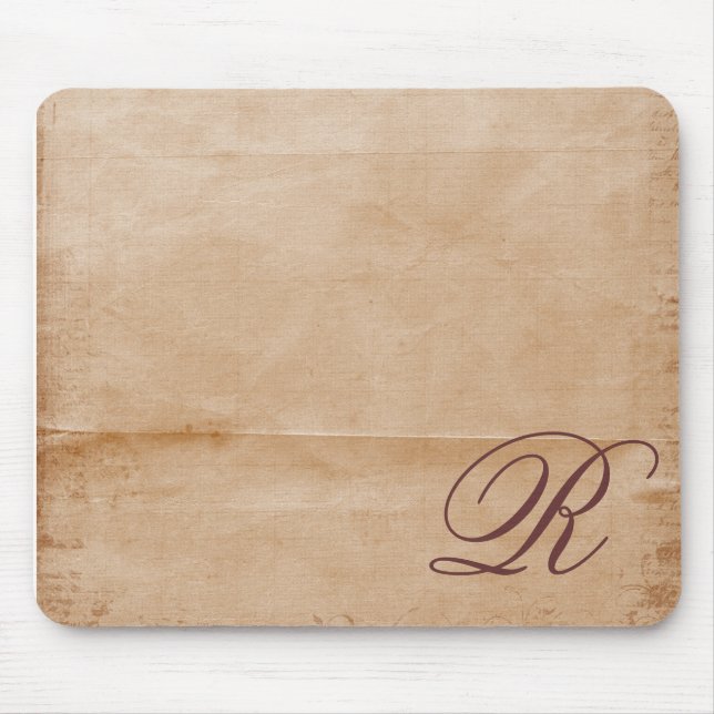 Monogrammed Mouse Pad (Front)