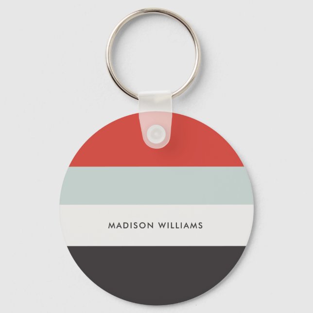 monogrammed,name, keychain (Front)