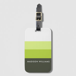 monogrammed,name, luggage tag