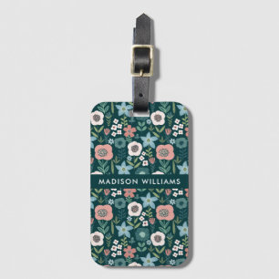 monogrammed,name, luggage tag