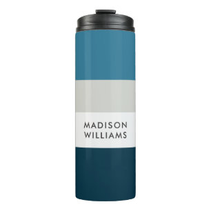 monogrammed,name, thermal tumbler