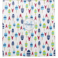Monogrammed Nautical Lobster Buoy Beach House