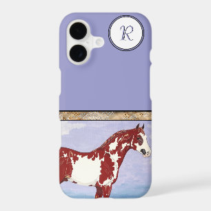 Monogrammed Overo Paint Horse