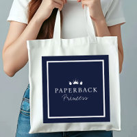 Monogrammed Paperback Princess Book Lovers 