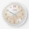 Monogrammed Pearls on Pearl Clock, Personalized