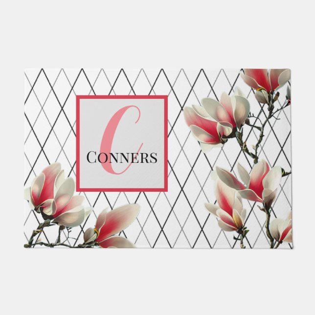 Monogrammed Personalized Door Mat (Front)