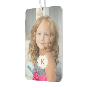 Monogrammed Personalized Photo Auto Decoration Car Air Freshener