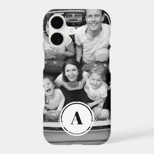Monogrammed Personalized Photo Classic Phone Case