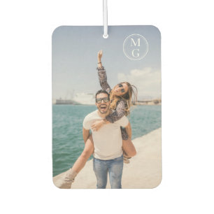 Monogrammed Photo Air Freshener