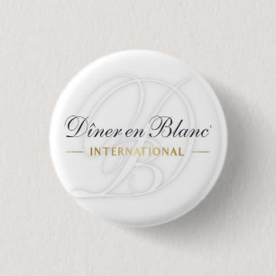 Monogrammed pins for all diner en Blanc events