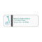 Monogrammed Return Address Label