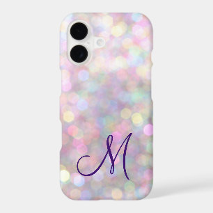 Monogrammed Sparkle iPhone 7 Case
