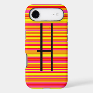 Monogrammed Stripe