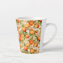 Monogrammed Summertime Peaches 