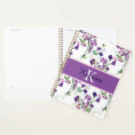 Monogrammed Sweet Pea Planner<br><div class="desc">Keep life organized with this lovely personalized sweet pea planner! Great gift for birthdays,  bridal showers,  or Mother's Day!</div>