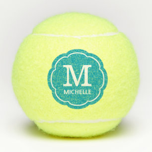 Monogrammed Tennis Balls