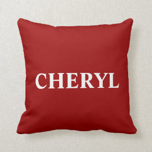 Monogrammed Throw Pillow