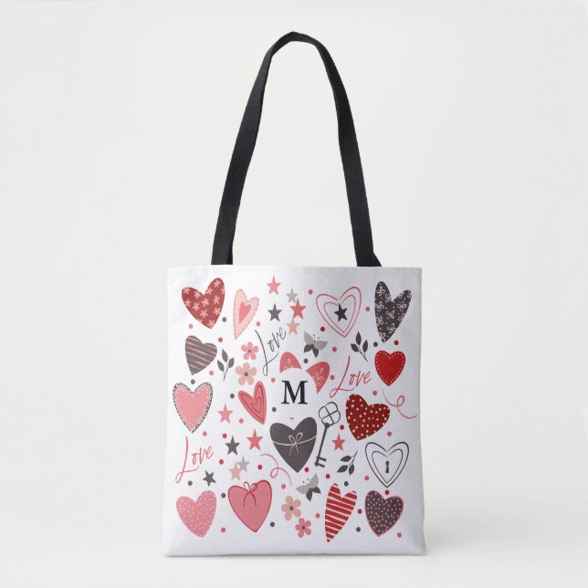 Monogrammed Tote Bag (Front)
