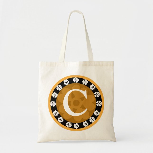Monogrammed tote bags (Front)