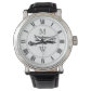 Monogrammed Vintage Airplane Watch