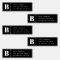 Monogrammed Waterproof Labels | Address or Info
