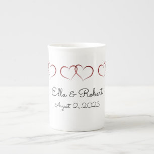 Monogrammed wedding or anniversary Specialty Mug