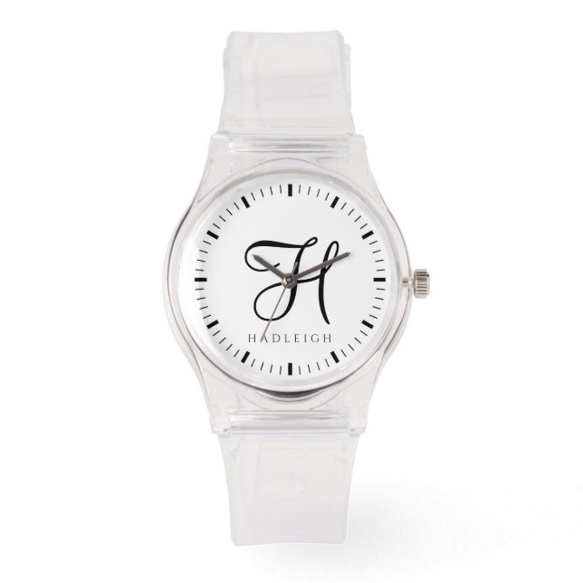Monogrammed Women's Watch (Front)