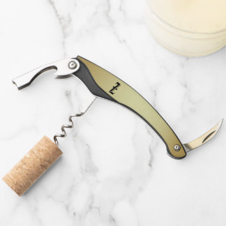 Monogrammed "Z" Waiter's Corkscrew