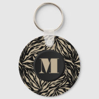 Monogrammed Zebra Animal Print