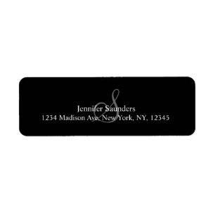 Monogrammes Étiquettes