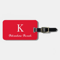 Monograms Adventure Awaits Typography Travel Gift