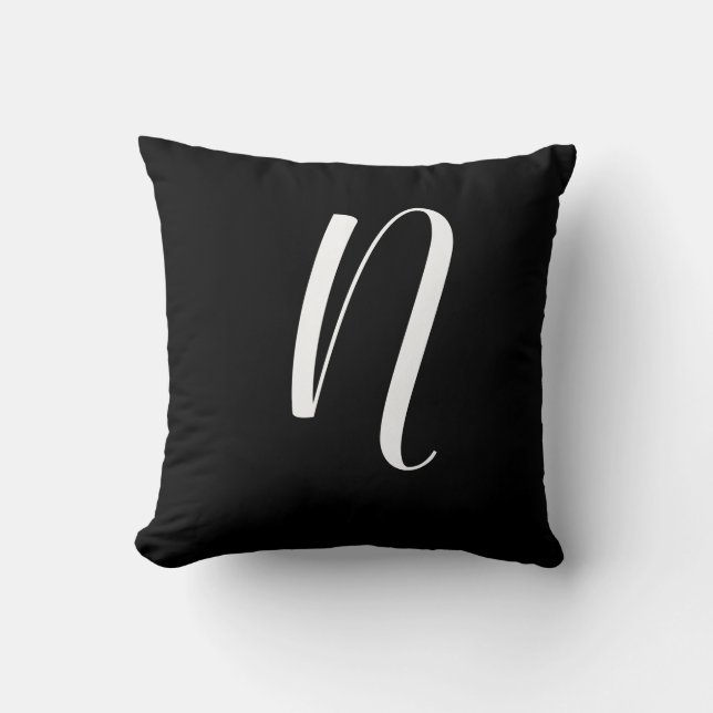 MONOGRAMS THROW PILLOW (Front)