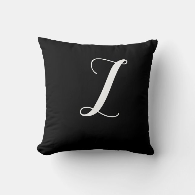 MONOGRAMS THROW PILLOW (Front)