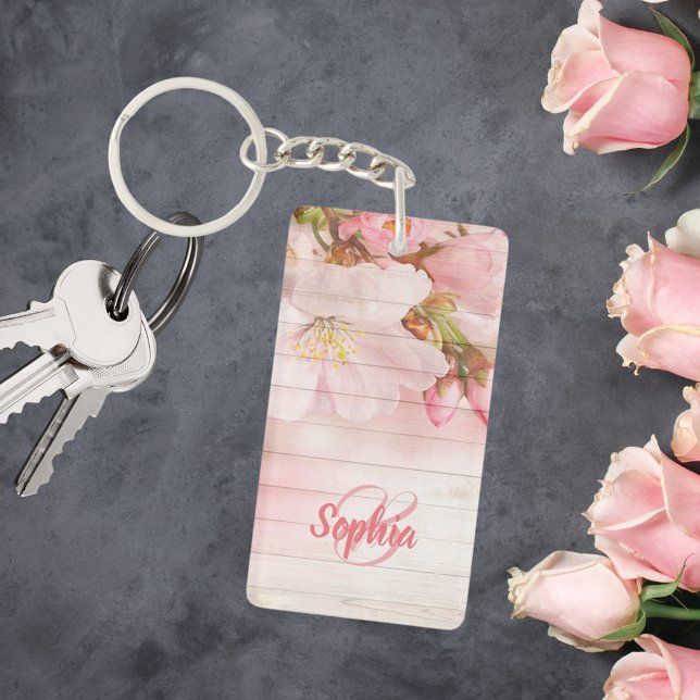 Monographie de fleurs de cerisier rose pastel (Créateur téléchargé)